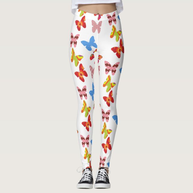 Fjärils Leggings (Framsida)