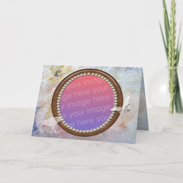 Fjärils-, snöre- och rofotoram kort (Framsida)