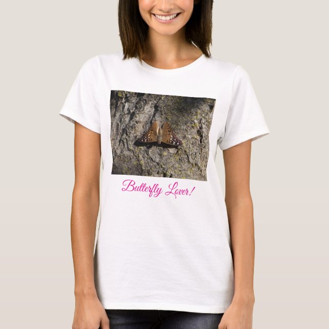 Fjärilsälskare T Shirt (Framsida)