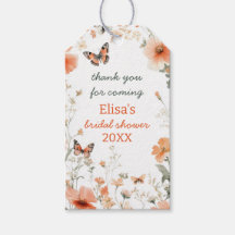 Fjärilsäng akvarell bröllopsdusch ANPASSAD