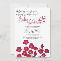 Fjärilsbabyshower