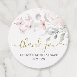 Fjärilsblommiga presentkort gåvor etiketter