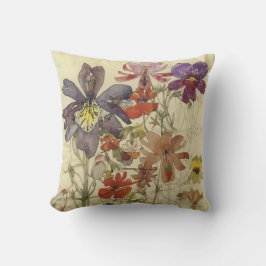 Fjärilsblommor av Charles Mackintosh Kudde