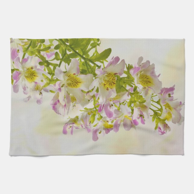 Fjärilsblommor Kökshandduk (Horisontell)