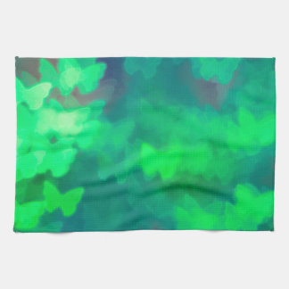 Fjärilsbokeh Kökshandduk