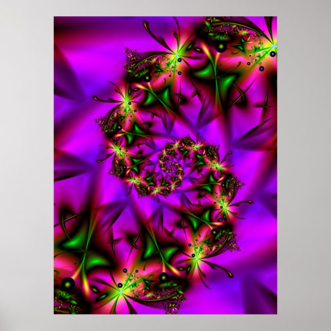 Fjärilsdesign Poster (Framsidan)