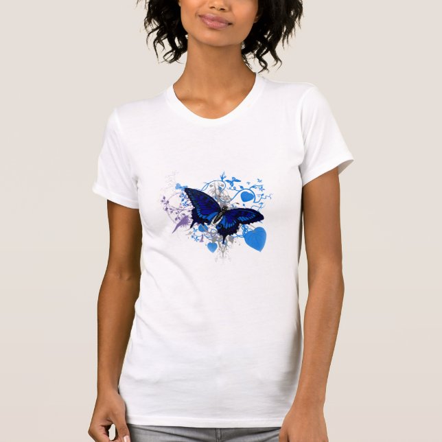 fjärilsdrömmar t-shirt (Framsida)