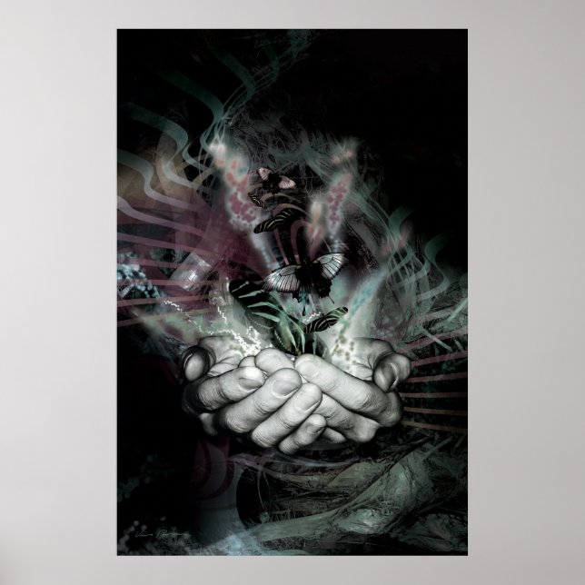 fjärilseffekt 2 (mörkare) poster (Framsidan)