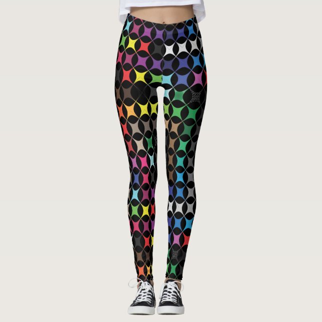 fjärilseffekt leggings (Framsida)