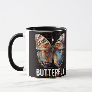 Fjärilseffekt mugg