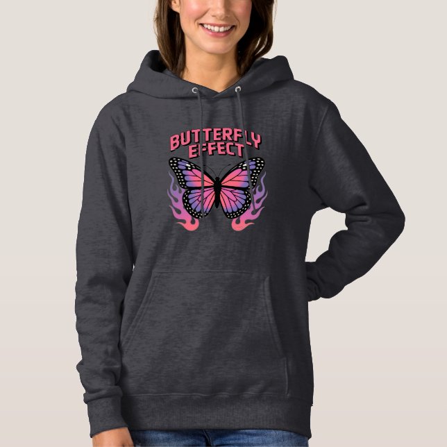 Fjärilseffekt T Shirt (Framsida)