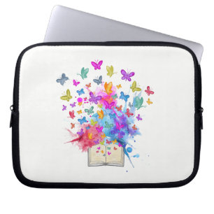 Fjärilsexplosion Laptop Sleeve