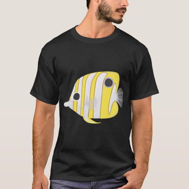 Fjärilsfisk T Shirt (Framsida)