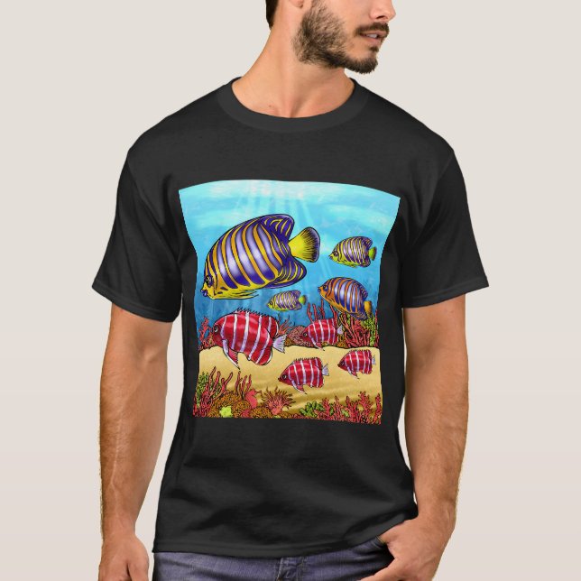 Fjärilsfisk T Shirt (Framsida)