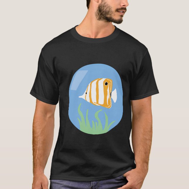 Fjärilsfisk T Shirt (Framsida)