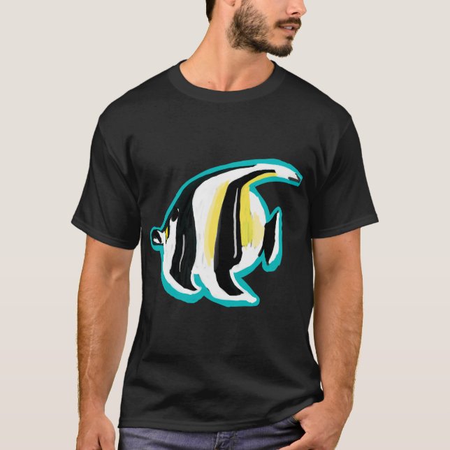Fjärilsfisk T Shirt (Framsida)