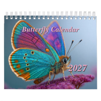 Fjärilskalender 2027 kalender