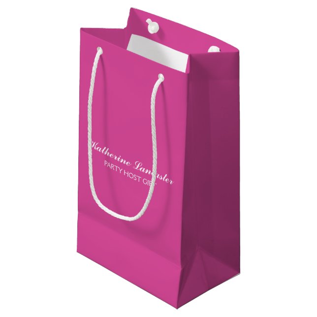 Fjärilskärlek | Enfärgad Magenta 2 Personlig (Framsidan Vinklad)