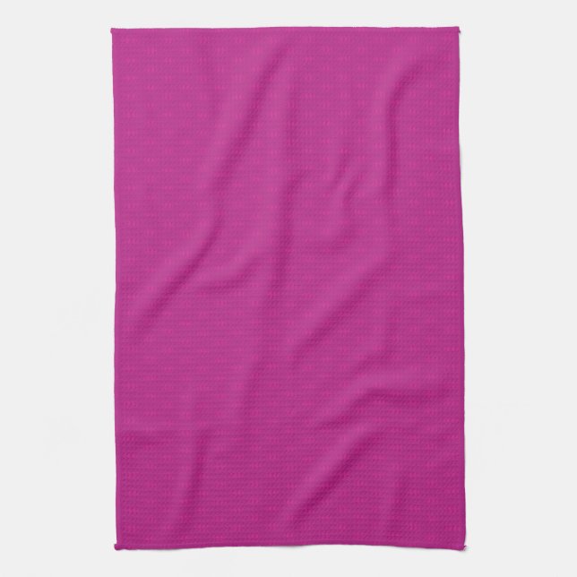 Fjärilskärlek | Magenta Spets Kökshandduk (Vertikal)