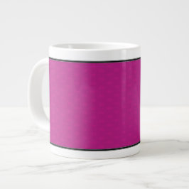 Fjärilskärlek | Magenta Spetsgräns Jumbo Mugg