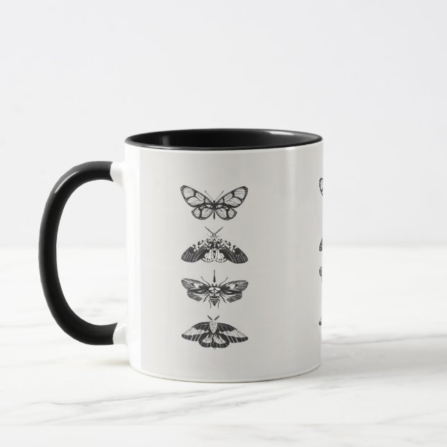 Fjärilskopp 2 mugg (Vänster)