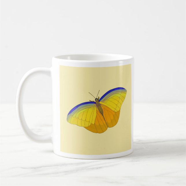Fjärilskopp Kaffemugg (Vänster)
