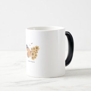Fjärilskopp Magisk Mugg