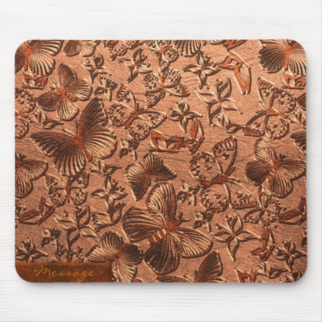 Fjärilsläder 1 Mousepad Musmatta (Framsidan)