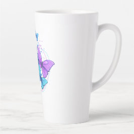 Fjärilslatte-mugg för kaffefanatiker