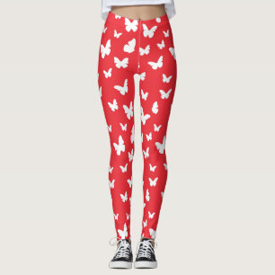 Fjärilsmönster 2 leggings