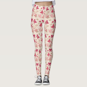 fjärilsmönster 2 leggings