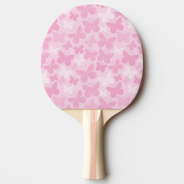 Fjärilsmönster Pingisracket (Framsidan)
