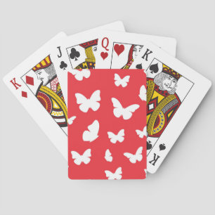 Fjärilsmönster Spel Kort