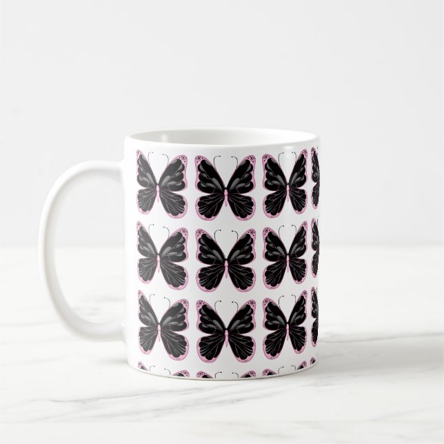 Fjärilsmugg Kaffemugg (Vänster)