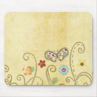 Fjärilsmusen vadderar musmatta