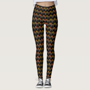 fjärilsmusslor, kvinnlig bensin leggings