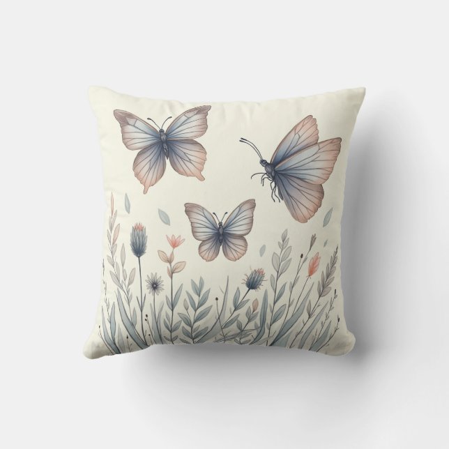 fjärilspillows kudde (Baksida)