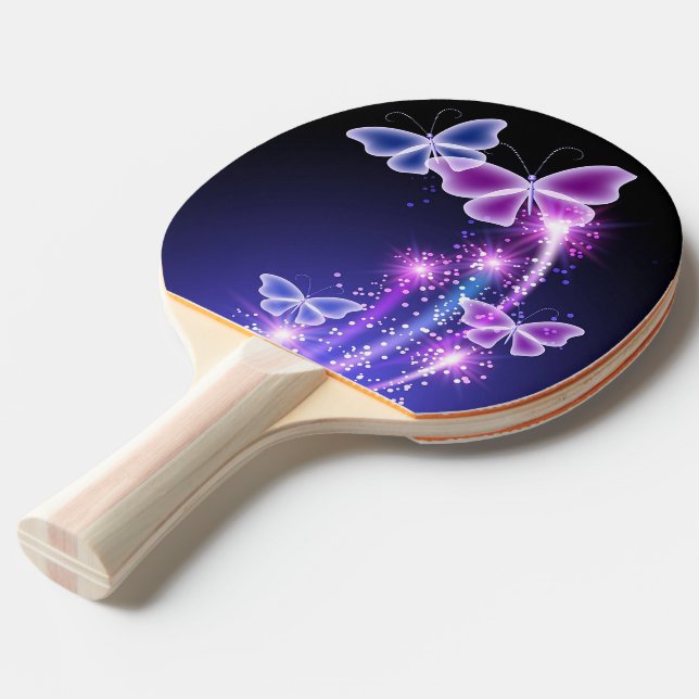 Fjärilspingen Pong paddlar Pingisracket (Frontvinkel)