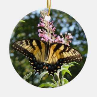 Fjärilsprydnad Julgransprydnad Keramik