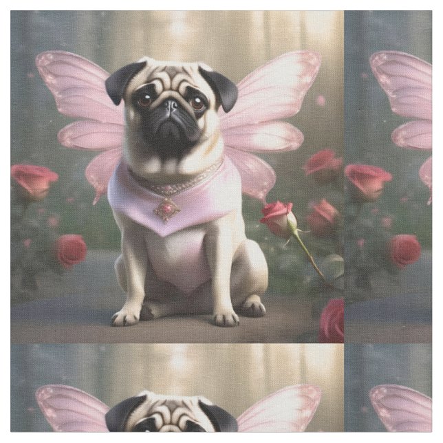 Fjärilspug, Tyg (Närbild)