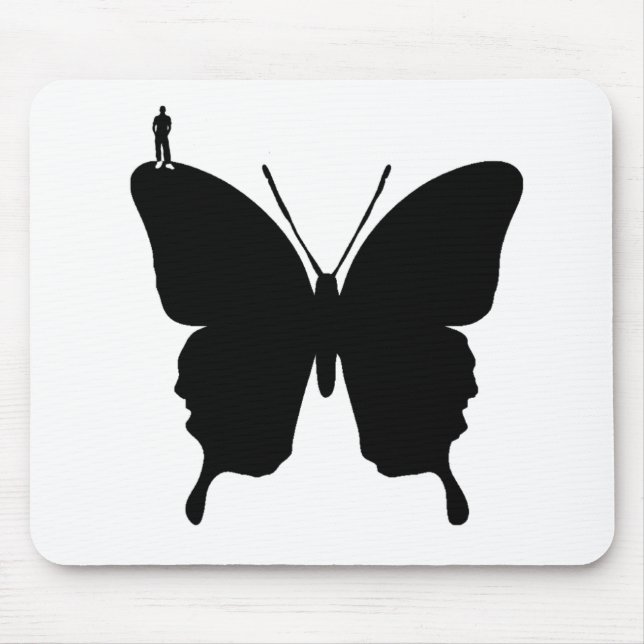 Fjärilsritt Mousepad Musmatta (Framsidan)
