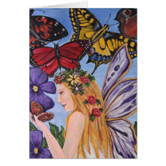 Fjärilssalighet Hälsningskort