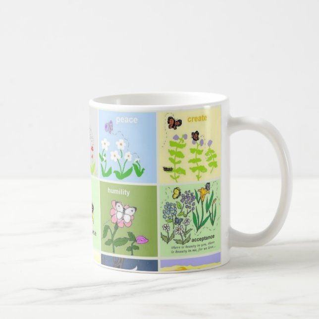 fjärilssamlingsmugg #1 kaffemugg (Höger)