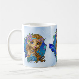"Fjärilsskönhet" mugg