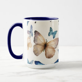 Fjärilsskönheter Mugg