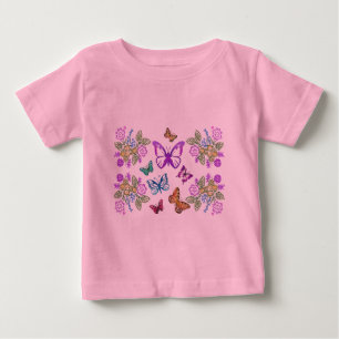FjärilssmåbarnT-tröja T-shirt