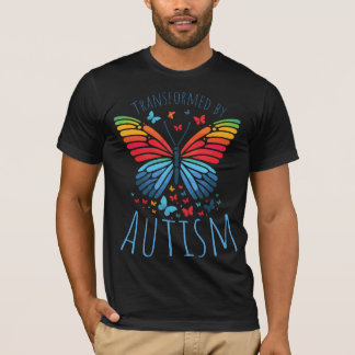 Fjärilsspektrum - Förändrad av Autism T Shirt
