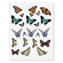 Fjärilstatueringar - fjärilar; naturligt