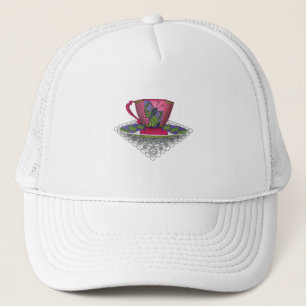 Fjärilstekopphatt Truckerkeps