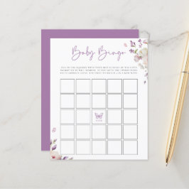 Fjärilsträdgård Baby Bingo Spel